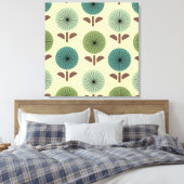 Atomic Dandelions Canvas Afdruk (Insitu (Slaapkamer))