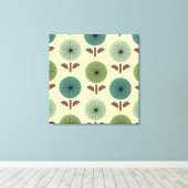 Atomic Dandelions Canvas Afdruk (Insitu (Houten vloer))