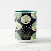 Atomic Drops Blauw Wit Groen Mok (Midden)