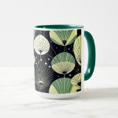 Atomic Drops Blauw Wit Groen Mok (Voorkant rechts)