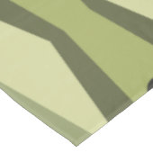 Atomic Era Abstract Kolommen Groene Chartreuse Tafelkleed (Gekanteld)