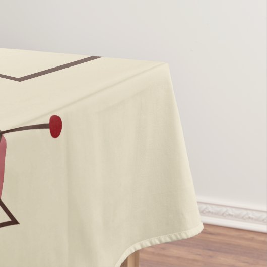 Atomic Era Autumn Tafelkleed (Voorbeeld)