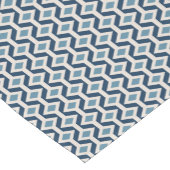 Atomic Era Geïnspireerd geometrisch patroon Korte Tafelloper (Hoek)