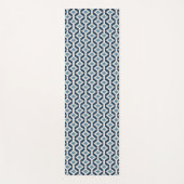 Atomic Era Geïnspireerd geometrisch patroon Yogamat (Voorkant)