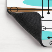 Atomic Era Geïnspireerd middenklasseontwerp 13 Muismat (Hoek)