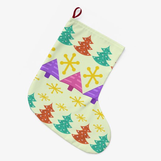 Atomic Era kerstbomen Kitsch Light Grote Kerstsok (Voorkant (Hangend))