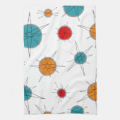 Atomic Era Planets Theedoek (Verticaal)