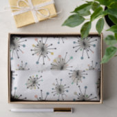 Atomic Era Starburst Retro Mid Century Modern Tissuepapier (Geschenk)