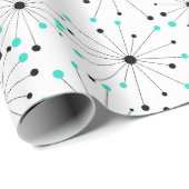 Atomic Festive Cadeaupapier (Rol Hoek)