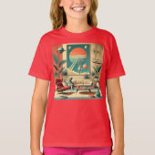 Atomic Futuristic Florida Space Age Familiekamer T-shirt (Voorkant)