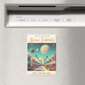 Atomic Futuristic New Florida Apartments Magneet (Insitu (Vaatwasser))