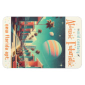 Atomic Futuristic New Florida Apartments Magneet (Horizontaal)