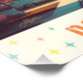 Atomic Futuristic New Florida Apartments Perfect Poster (Hoek)