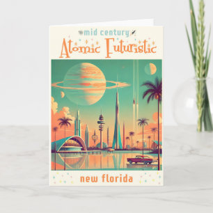 Atomic Futuristic New Florida Kaart