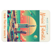 Atomic Futuristic New Florida Launch Site Magneet (Horizontaal)