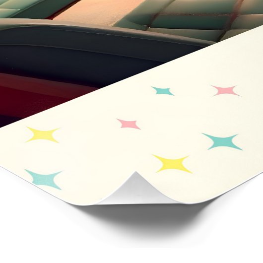 Atomic Futuristic Penthouse Apartment Perfect Poster (Hoek)