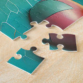 Atomic Futuristic Retro Florida Lounge Legpuzzel (Zijkant)