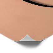 Atomic Futuristic Space Age Black Cat Martini Poster (Hoek)