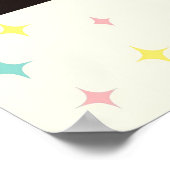 Atomic Futuristic Space Age Kids Playroom Poster (Hoek)