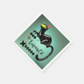 Atomic Futuristic The Leaping Cat Lounge Servet (Hoek)