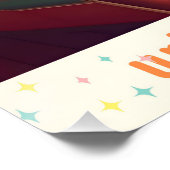 Atomic Futuristic Urban Apartment Perfect Poster (Hoek)