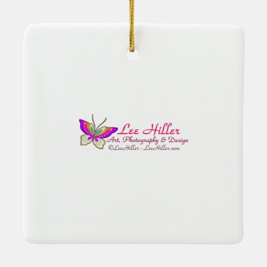 Atomic futuristische kosmische zwarte kat in het m keramisch ornament (Achterkant)