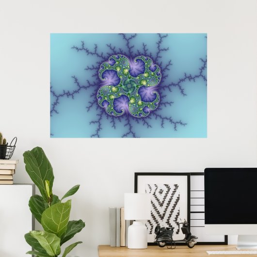 Atomic Galaxy5 Poster (Thuiskantoor)