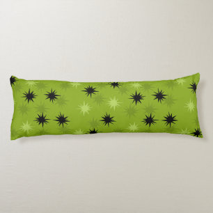 Atomic Green Starbursts Body Pillow Lichaamskussen