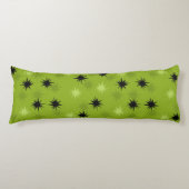 Atomic Green Starbursts Body Pillow Lichaamskussen (Voorkant)