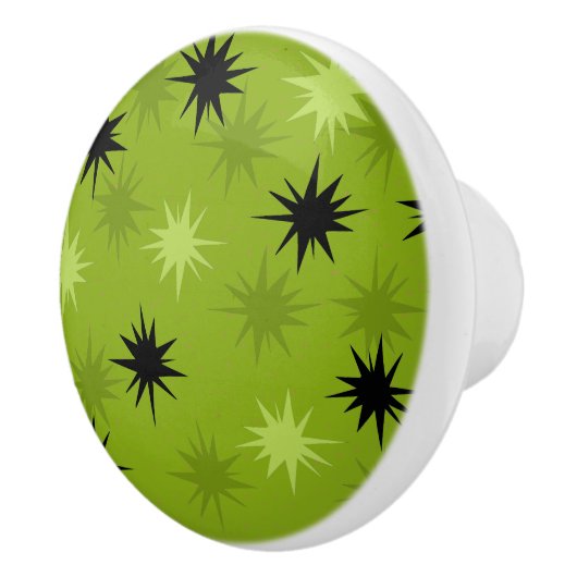 Atomic Green Starbursts keramische knop (Rechts)