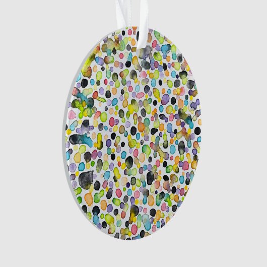 Atomic Gumdrops Acryl Ornament (voorkant)