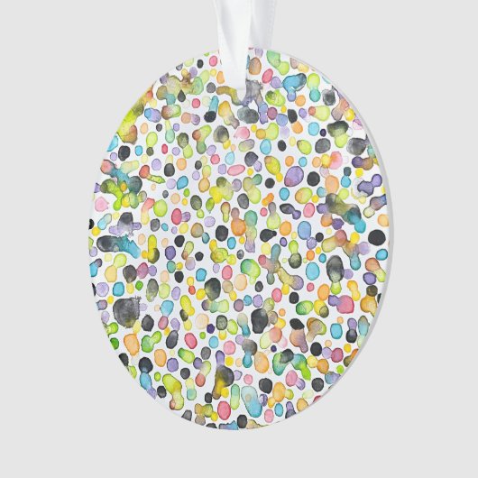 Atomic Gumdrops Acryl Ornament (voorkant)