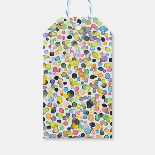 Atomic Gumdrops Gift Labels Cadeaulabel (Voorkant)