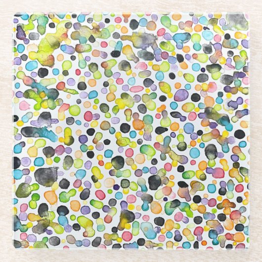 Atomic Gumdrops Glass Onderzetter (Voorkant)