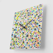 Atomic Gumdrops Wandklok (Hoek)