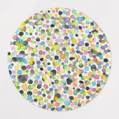 Atomic Gumdrops Waterdichte labels (Design 2)