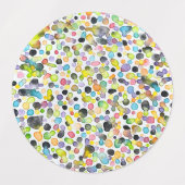 Atomic Gumdrops Waterdichte labels (Design 1)