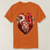 Atomic hart ontwerp TShirt (Design voorkant)