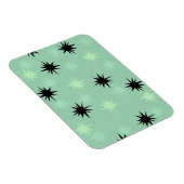 Atomic Jade en Mint Starbursts Flexible Magnet Magneet (Rechterzijde)
