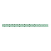 Atomic Jade en Mint Starbursts Grosgrain Ribbon Grosgrain Lint (Voorkant)