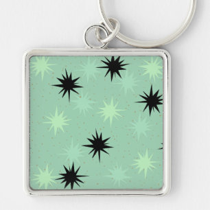 Atomic Jade en Mint Starbursts Sleutelhanger