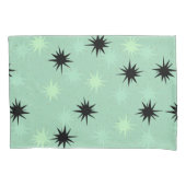 Atomic Jade & Mint Starbursts Kussensloop (Voorkant)
