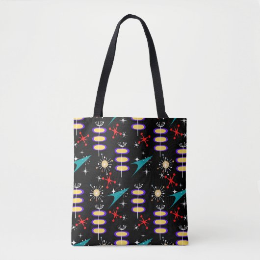 Atomic jaren '50 tote bag (Voorkant)