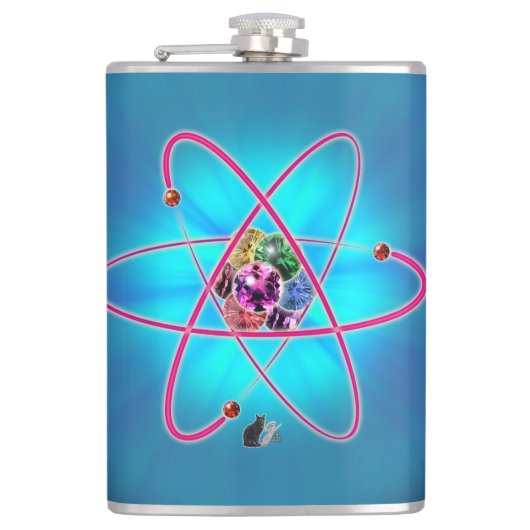 Atomic Jewels Hip Flask Heupfles (Voorkant)