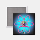 Atomic Jewels Magnet (Voorkant / Achterkant)