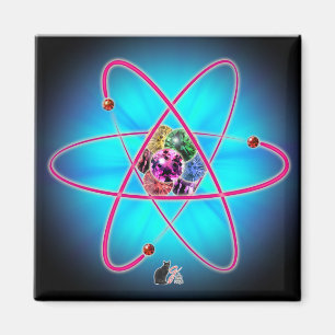 Atomic Jewels Magnet