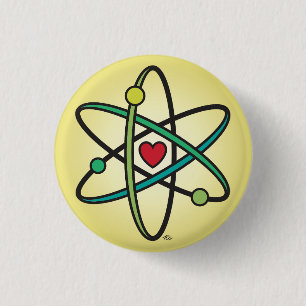 Atomic Love Ronde Button 3,2 Cm