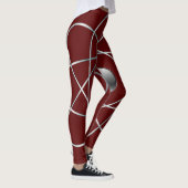 Atomic Maroon Leggings (Rechts)