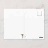 Atomic Martini Club Briefkaart (Achterkant)