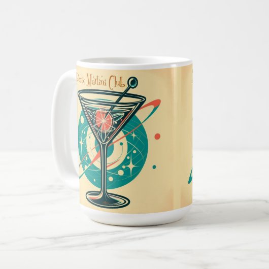 Atomic Martini Club Koffiemok (Voorkant links)